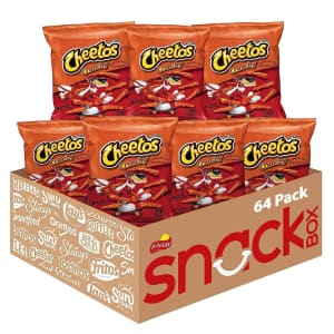 Cheetos Crunchy 2-oz. Bag 64-Pack for $38 Cheetos Crunchy 2-oz. Bag 64-Pack for $38
