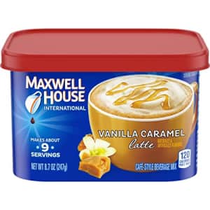 Vanilla Caramel Maxwell House Coffee (6 Cans) for $33