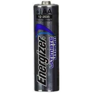 Energizer Ultimate Lithium AA Batteries, World's Longest-Lasting AA Battery, 10 Pack for $39