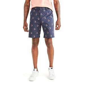 Dockers Men's Ultimate Straight Fit Supreme Flex Shorts (Standard and Big & Tall), (New) Navy for $15