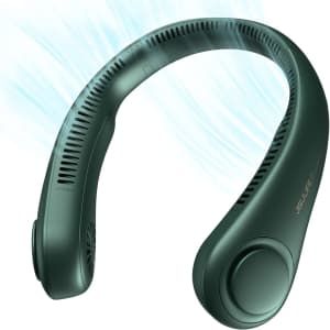 Jisulife Rechargeable Portable Neck Fan for $19 Jisulife Rechargeable Portable Neck Fan for $19
