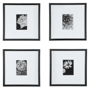 StyleWell Black Modern Frame 4-Pack for $69 StyleWell Black Modern Frame 4-Pack for $69