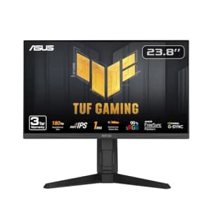 ASUS TUF Gaming 24 (23.8 viewable) 1080P Monitor (VG249QL3A) - Full HD, 180Hz, 1ms, Fast IPS, ELMB, for $159