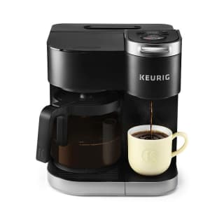Keurig K-Duo Programmable Single-Serve & 12-Cup Carafe Coffee Maker for $76 w/ $15 Kohl's Cash