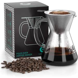 Coffee Gator 14-oz. Pour Over Coffee Maker for $20