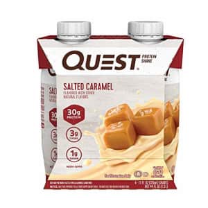 Quest Nutrition Ready to Drink Salted Caramel Protein Shake, High Protein, Low Carb, Gluten Free, for $21