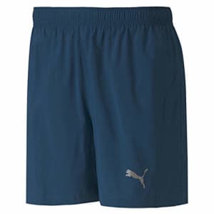 PUMA Men's 5" Woven Running Shorts, Black, M for $27 PUMA Men's 5" Woven Running Shorts, Black, M for $27