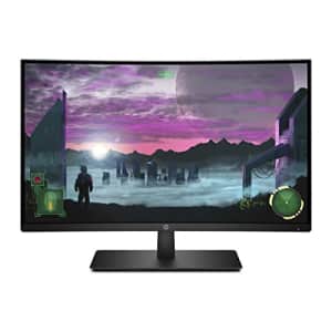 HP 27-inch Curved 144hz Gaming Monitor with AMD Freesync Technology, Tilt Adjustment and Anti-Glare for $269 HP 27-inch Curved 144hz Gaming Monitor with AMD Freesync Technology, Tilt Adjustment and Anti-Glare for $269