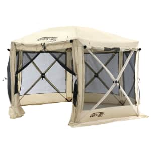 Clam 12.5 x 12.5-Foot Portable Canopy Shelter for $320