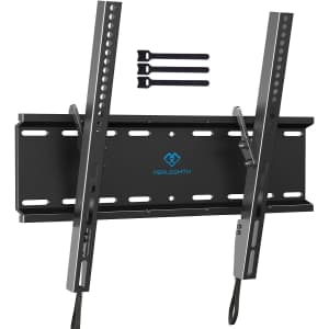 Perlesmith Tilting TV Wall Mount for 23" to 55" TVs for $22