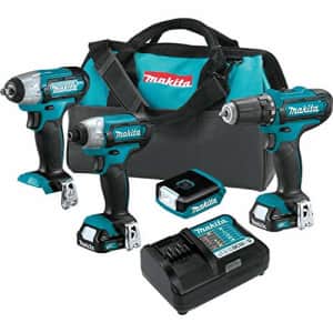 Makita CT410 12V Max CXT Lithium-Ion Cordless 4-Pc. Combo Kit (1.5Ah) for $174 Makita CT410 12V Max CXT Lithium-Ion Cordless 4-Pc. Combo Kit (1.5Ah) for $174