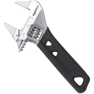 Amazon Basics 6" Slim Jaw Adjustable Wrench for $6 Amazon Basics 6" Slim Jaw Adjustable Wrench for $6