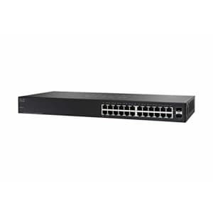 Cisco SG110-24 Desktop Switch with 24 Gigabit Ethernet (GbE) Ports plus 2 Combo mini-GBIC SFP, for $250