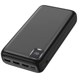 Enerwow 50,000mAh 30W Portable Power Bank for $25
