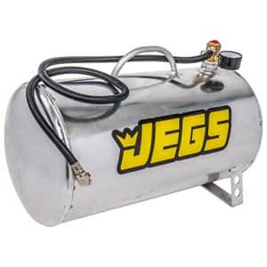 JEGS 81001 5 gal. Horizontal Portable Aluminum Air Tank, 19" L x 9" Dia. for $70 JEGS 81001 5 gal. Horizontal Portable Aluminum Air Tank, 19" L x 9" Dia. for $70
