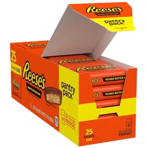 Reese's Snack Size Peanut Butter Cups 25-Count Pantry Pack for $5.96 via Sub & Save