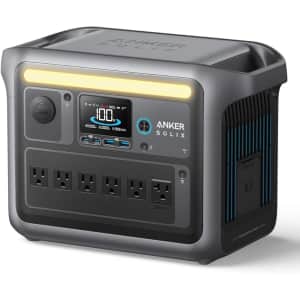 Anker SOLIX C1000 Portable Power Station, 1800W for $499