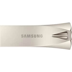 Samsung 128GB USB 3.1 Bar Plus Flash Drive for $15