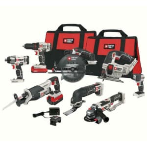 Porter-Cable 20V Max Cordless 8-Tool Combo Kit for $370