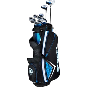 Callaway Men's Strata 2019 Right-Handed 12-Piece Complete Golf Club Set for $200 Callaway Men's Strata 2019 Right-Handed 12-Piece Complete Golf Club Set for $200
