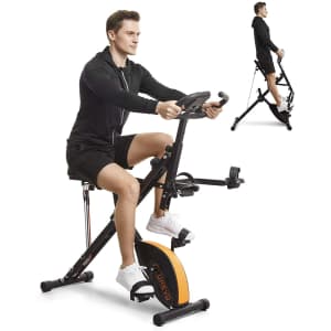 Urevo 3-in-1 Stationary Exercise Bike for $87 Urevo 3-in-1 Stationary Exercise Bike for $87