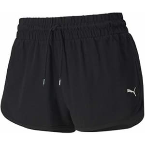 PUMA Men's Summer 2" Shorts, Black, XL for $19