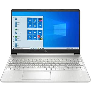 HP 2021 14" HD 1366x768 Thin and Light Laptop, AMD Ryzen 3 3250U Dual-Core Processor, 4GB Memory, for $285