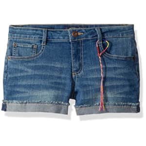 Lucky Brand Toddler Girls' 5-Pocket Cuffed Stretch Denim Short, Riley Ada wash, 3T for $10 Lucky Brand Toddler Girls' 5-Pocket Cuffed Stretch Denim Short, Riley Ada wash, 3T for $10