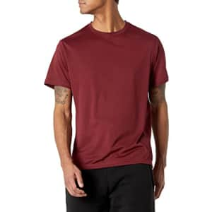 Jockey Men's Short Sleeve Motivation T-Shirt with Mesh Piecing for $14