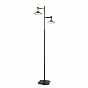 Adesso 4264-01 Lucas LED Tree Lamp Mid-Century Modern Floor Light with Wellness Smart Switch for 5 for $98