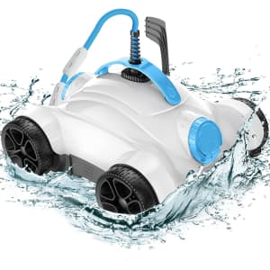 Rock&Rocker Automatic Robotic Pool Cleaner for $259