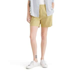 Dockers Women's Weekend Pull on Shorts, (New) Pineapple Slice, X-Large for $20