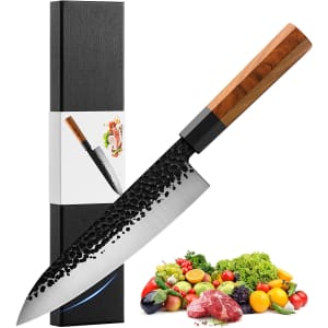 Rasse 8" Japanese Chef Knife for $21