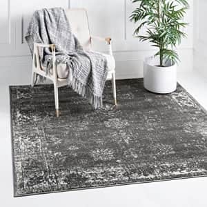 Unique Loom Sofia Collection Area Rug-Traditional Vintage Rug, French Inspired Perfect For Living for $25