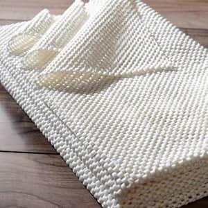 nuLOOM Non-Slip Grip Rug Pad, 8' Round, White for $30 nuLOOM Non-Slip Grip Rug Pad, 8' Round, White for $30