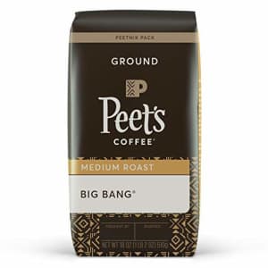 Peet's Coffee, Big Bang - Medium Roast Ground Coffee - 18 Ounce Bag for $14