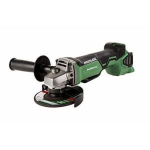 Metabo HPT Angle Grinder | 4-1/2-Inch | 18V Cordless | Tool Only - No Battery | Brushless Motor | for $214