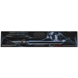Star Wars The Black Series Mandalorian Darksaber Force FX Elite Lightsaber for $195