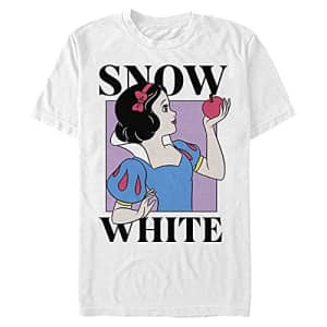 Disney Men's Princess Snow White T-Shirt, Small for $14
