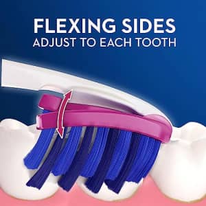 Oral-B 3D White Pro-Flex Stain Eraser Toothbrush, Medium, 1 Count for $5 Oral-B 3D White Pro-Flex Stain Eraser Toothbrush, Medium, 1 Count for $5