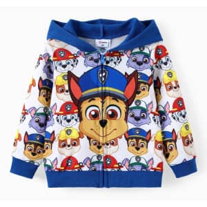 PatPat PAW Patrol Toddler Character Print Hooded Jacket for $16