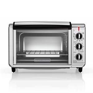 Black + Decker BLACK+DECKER TO3230SBD 6-Slice Convection Countertop Toaster Oven, Includes Bake Pan, Broil Rack & for $179 Black + Decker BLACK+DECKER TO3230SBD 6-Slice Convection Countertop Toaster Oven, Includes Bake Pan, Broil Rack & for $179