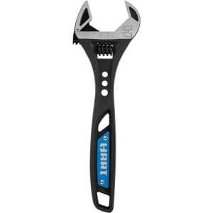 Hart 8" Pro Adjustable Wrench for $11