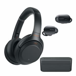 Sony WH-1000XM3 Wireless Noise-Canceling Over-Ear Headphones (Black) with Sony True Wireless Noise for $353 Sony WH-1000XM3 Wireless Noise-Canceling Over-Ear Headphones (Black) with Sony True Wireless Noise for $353