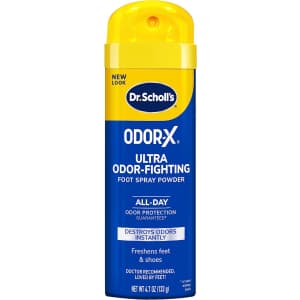 Dr. Scholl's Odor-X Ultra Odor-Fighting Spray Powder for $3.25 via Sub & Save