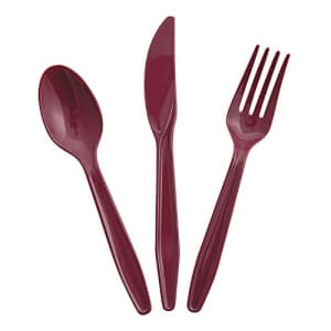 Fun Express Bulk Plastic Cutlery Sets for 70, 210 Pieces, Spoons, Knives, Forks, Party and Wedding Supplies for $9 Fun Express Bulk Plastic Cutlery Sets for 70, 210 Pieces, Spoons, Knives, Forks, Party and Wedding Supplies for $9