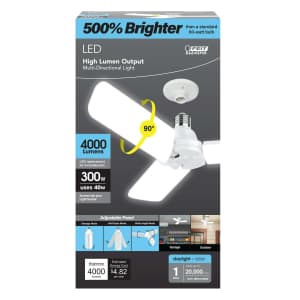 Feit Electric 4,000-Lumen LED Garage / Shop Light for $14