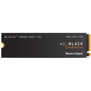 WD_BLACK 2TB SN850X NVMe Internal Gaming SSD for $170