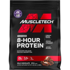 MuscleTech 4.6-lb. Phase8 Whey & Casein Protein Powder for $35 via Sub & Save