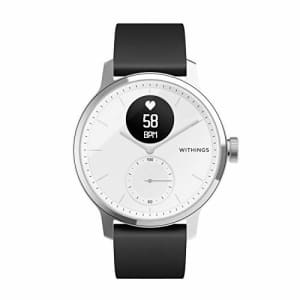 Withings ScanWatch - Hybrid Smartwatch with ECG, Heart Rate Sensor and Oximeter (White, 42mm) for $256